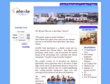 Tablet Screenshot of alexiahotel.com